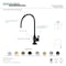 Kingston Brass KS5190AL Royale Single-Handle Water Filtration Faucet, Matte Black KS5190AL - alternate 5